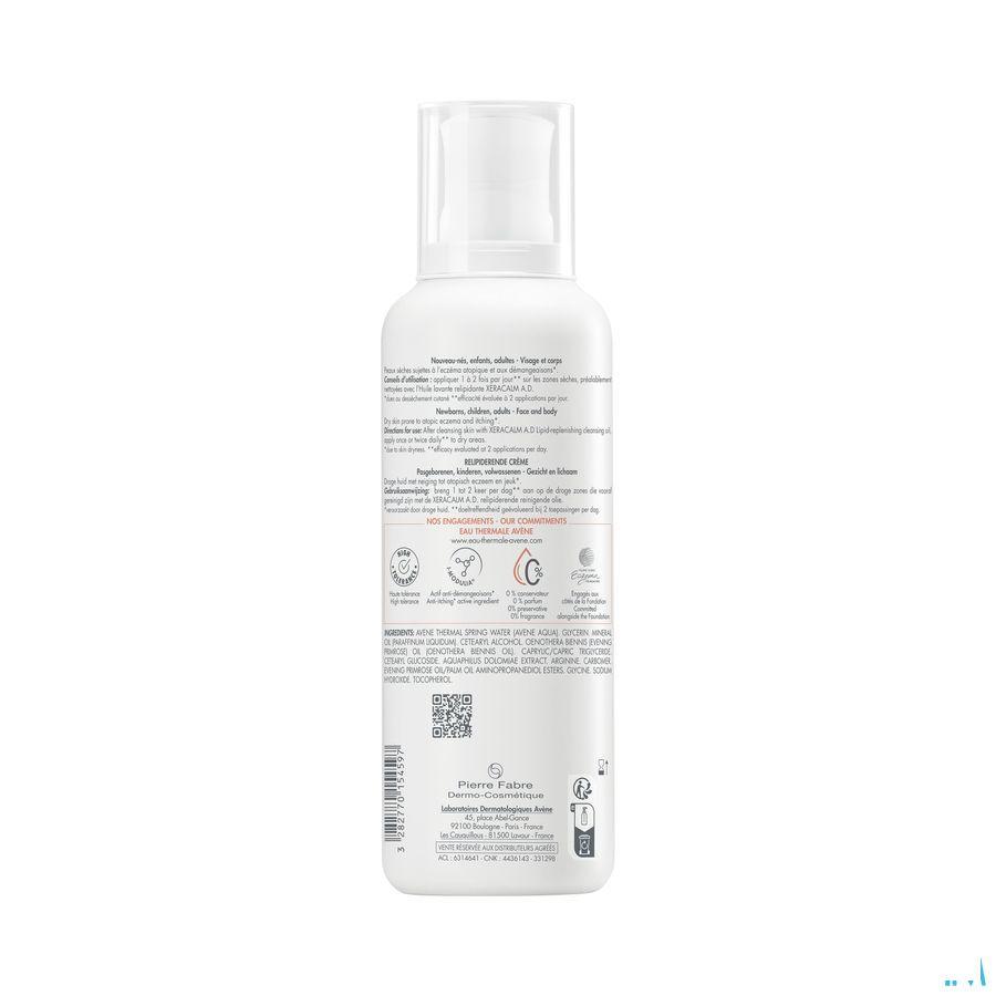 Avene Xeracalm A.D. Creme Relipiderend 400 ml