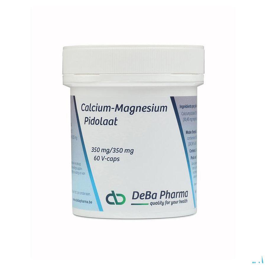 Calcium Magnesium Pidolaat 350/350 mg V-Capsule 60  -  Deba Pharma
