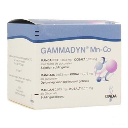 Gammadyn Ampullen 30 X 2 ml Mn-co  -  Unda - Boiron