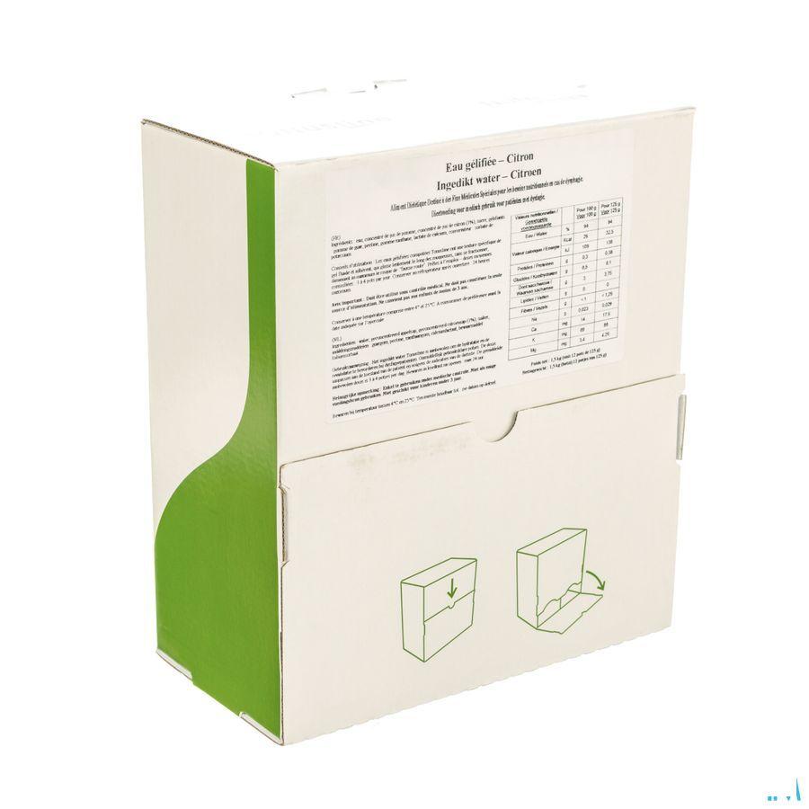 Gelwater Citroen 12x125 ml  -  Nutrisens Medical