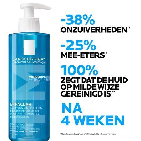 Effaclar Gel Moussant Purifiant 200 ml  -  La Roche-Posay