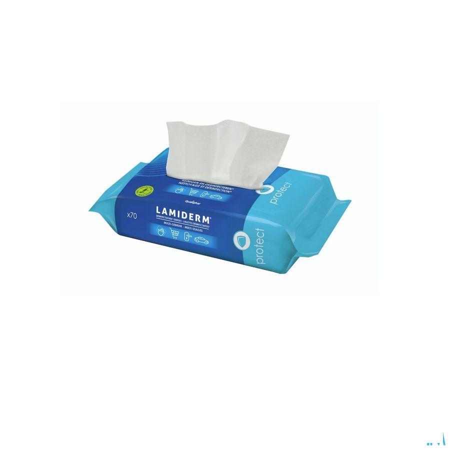 Lamiderm Protect Desinfect. Doekjes Flowpack 70