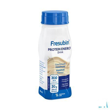 Fresubin Protein Energy Drink Noisettes Flacon 4x200 ml  -  Fresenius