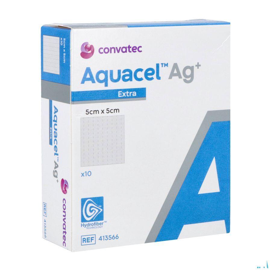 Aquacel Ag+ Extra 5 X 5Cm 10 413566