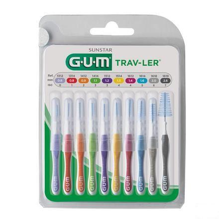 Gum Trav-ler Brosse Interdent. Multi Diam.9 1699ma