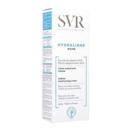 Hydraliane Rijk Creme Tube 40 ml  -  Svr Laboratoire