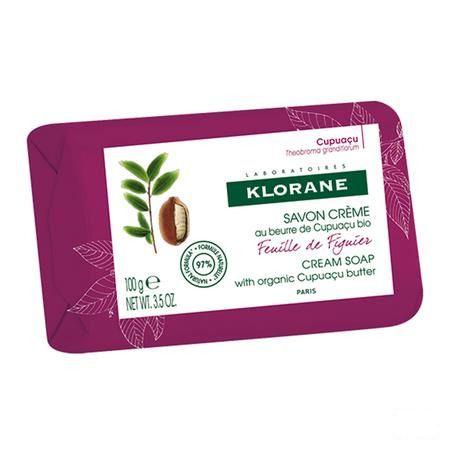 Klorane Lichaam Zeep Creme Essentiele Olie Vijg 100 gr