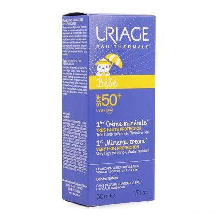 Uriage 1e Creme Mineraal Ip50 + 50 ml