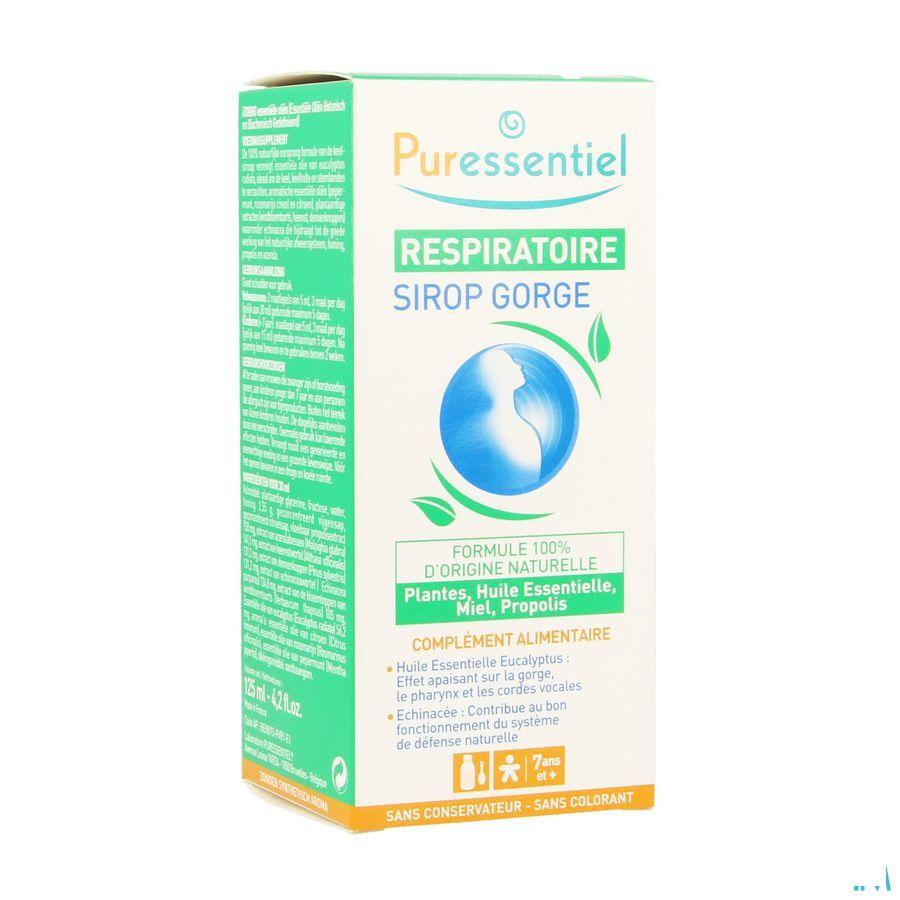 Puressentiel Ademhaling Hoestsiroop 125 ml  -  Puressentiel