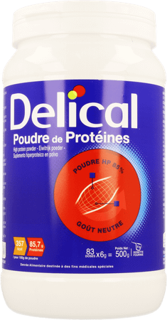 Delical Proteinen Poeder 500 gr  -  Bs Nutrition