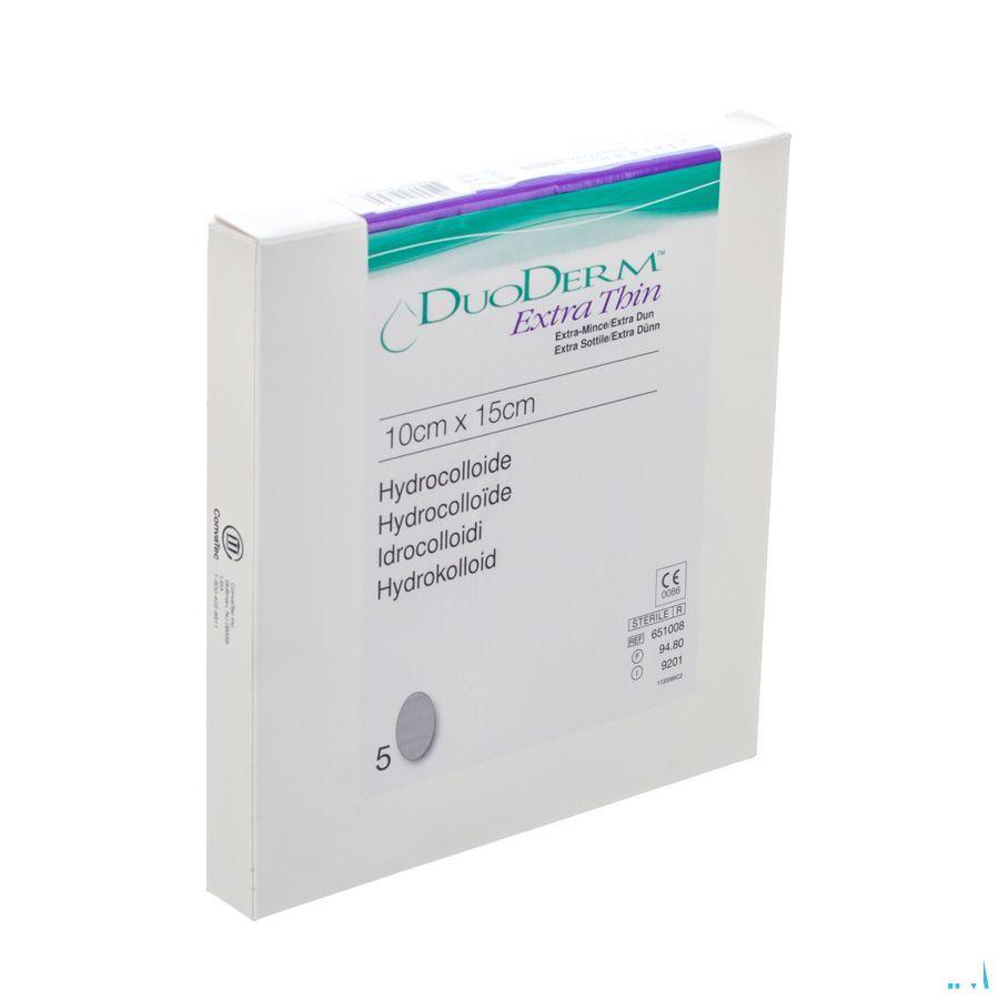Duoderm Extra Mince Pansement Hydro Oval 5 651008  -  Convatec
