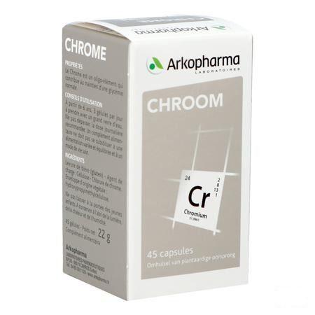 Arkovital Chroom Gel 45x516 mg  -  Arkopharma