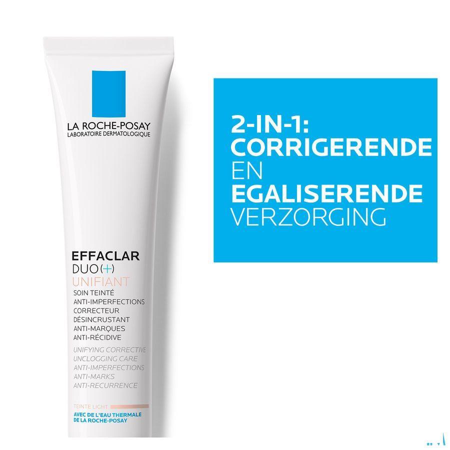 Effaclar Duo + Unifiant Light 40 ml  -  La Roche-Posay