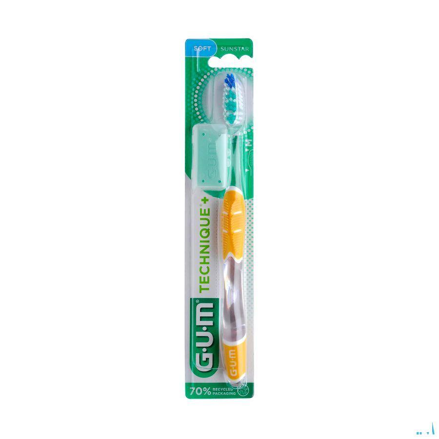 Gum Tandenb Technisch+ Compact Soft+Softpicks 491M