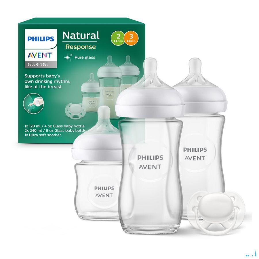 Philips Avent Natural 3.0 Start.Set Zuigfles Glas3