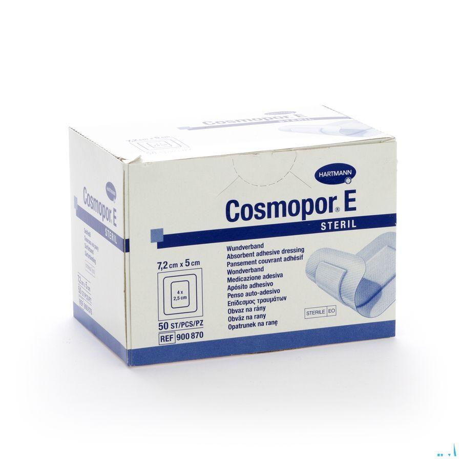Cosmopor E Latexfree 7,2x5cm 50 P/s  -  Hartmann