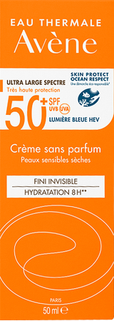 Avene Creme Solaire Ip50 + S/parfum 50 ml  -  Avene