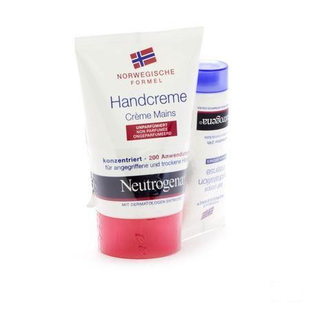 Neutrogena N/f Pack Handcreme N/parf + Sample 50 ml