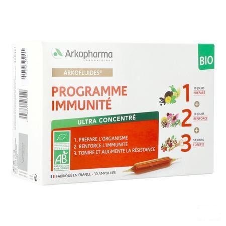 Arkofluides Immuniteitsprogramma Amp 30X10 ml  -  Arkopharma