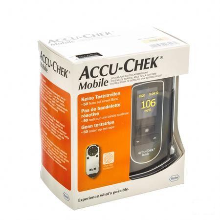 Accu Chek Mobile Test Cassette 50 Tests 7141254171  -  Roche Diagnostics