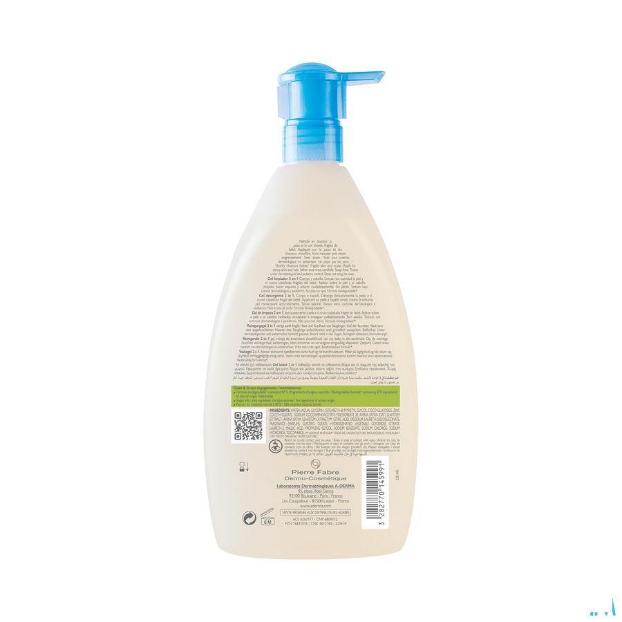 Aderma Primalba Gel Lavant 2en1 500 ml  -  Aderma