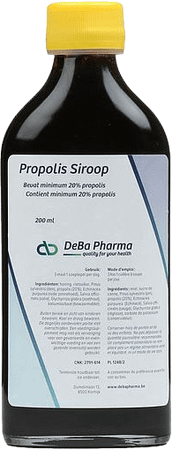 Propolis Siroop 20% 200 ml  -  Deba Pharma