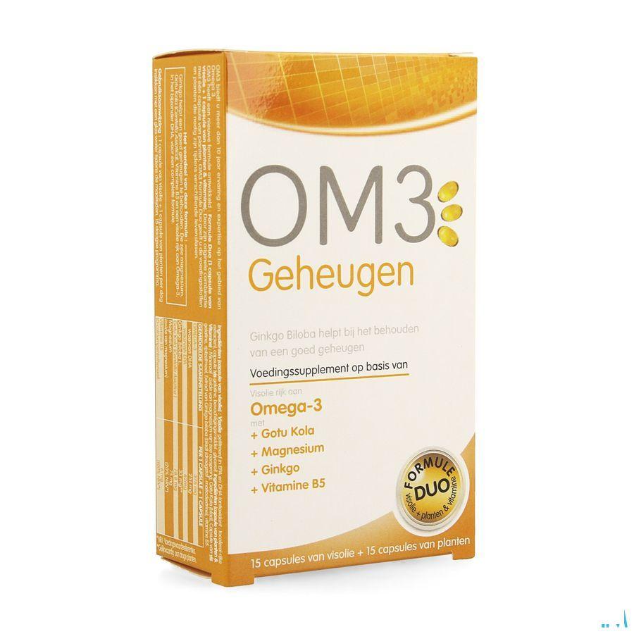 Om3 Geheugen Capsule 15 + 15  -  Urgo Healthcare