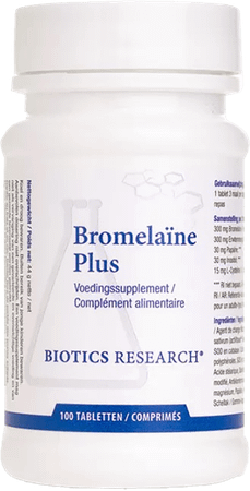 Biotics Bromelaïne Plus 100 comprimés  -  Energetica Natura