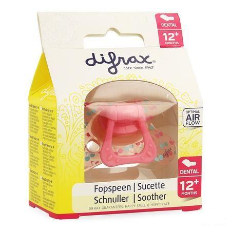 Difrax Sucette Dental Renforcee + 12m 346  -  Difrax