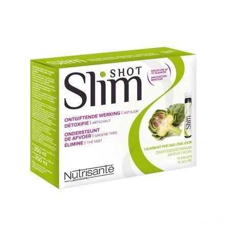 Slimshot Detox 14 Jours 14x25 ml  -  Nutrisante