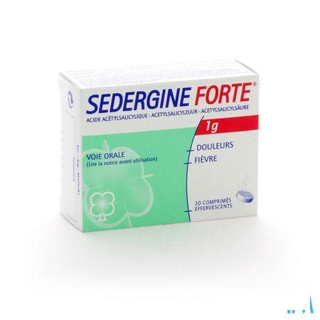 Sedergine Forte Bruis 1 Gr Tabletten 20