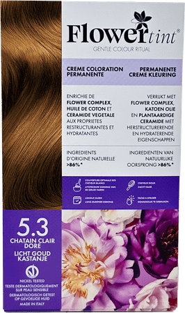 Flowertint Chatain Clair Dore 5.3 140 ml
