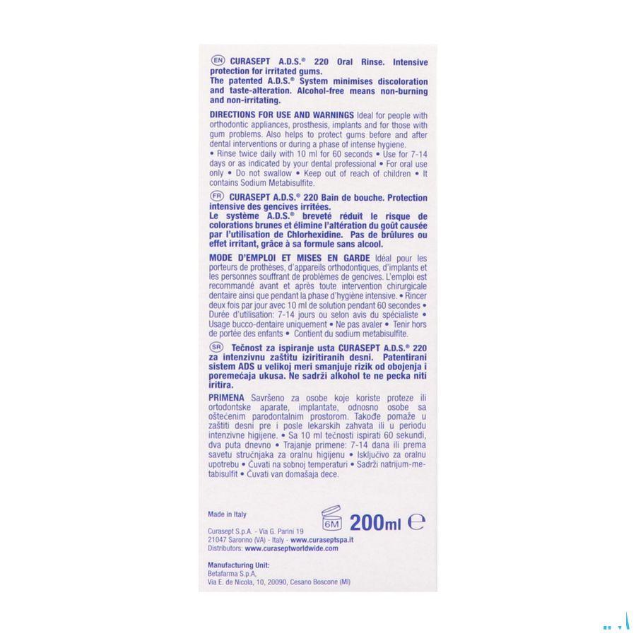 Curasept Mondspoelmiddel 0,20% 200 ml