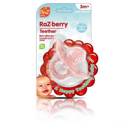 Raz Baby Bijtring Razberry Pink  -  Solidpharma