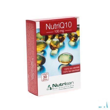 Nutri Q10 100Mg  Softgels 30 Nutrisan