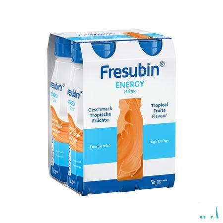 Fresubin Energy Drink Fruits Tropicaux Flacon 4x200 ml  -  Fresenius