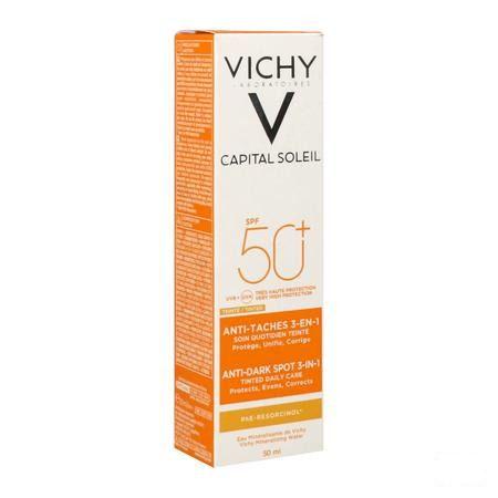 Vichy Cap Id Oplossing Ip50 + Creme Anti pigmentvlek 3in1 50 ml  -  Vichy