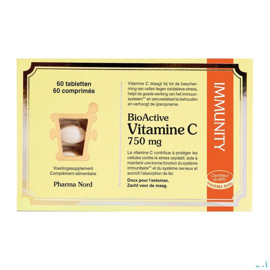 Bioactive Vitamine C 750 mg Tabletten 60  -  Pharma Nord