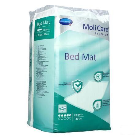 Molicare Premium Bed Mat 5 Drops 60Cmx60Cm 30  -  Hartmann