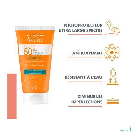 Avene Zon Ip50 + Cleanance 50 ml  -  Avene