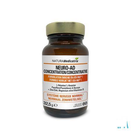 Neuro-ad Concentration Pot Capsule 60  -  Natura Medicatrix