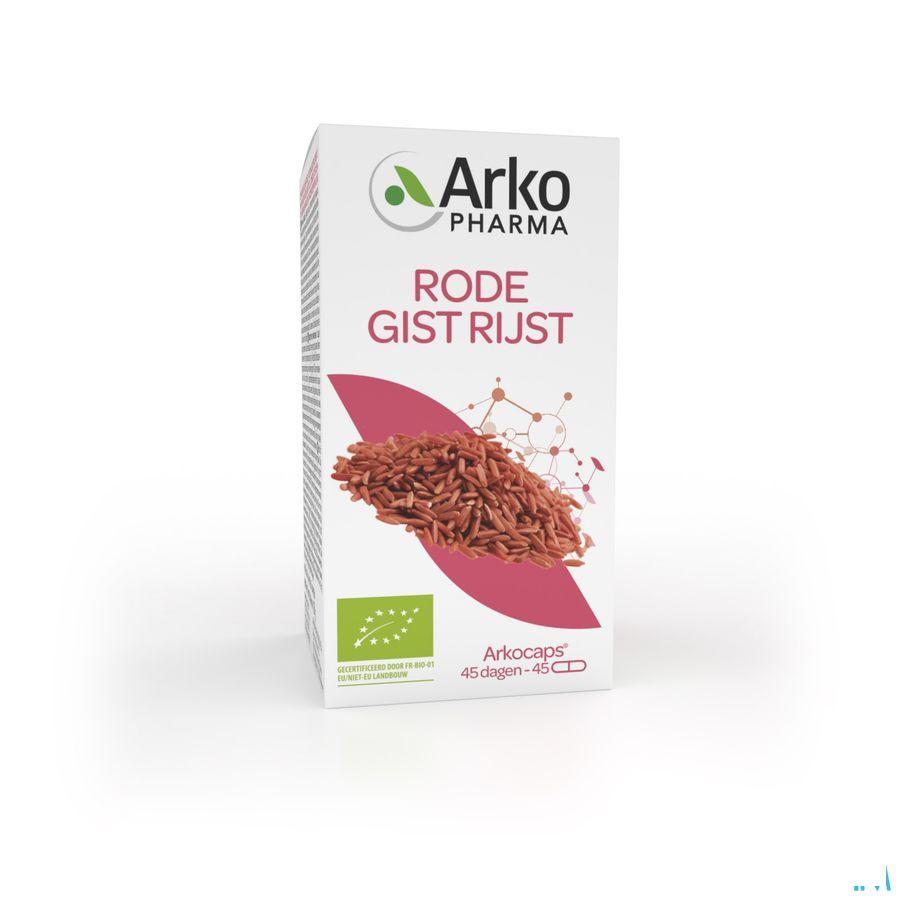 Arkogelules Levure Riz Rouge Bio Caps 45 Nf