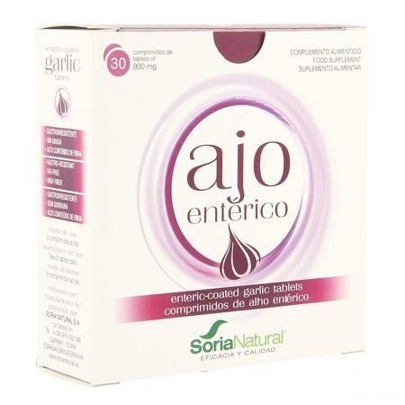 Soria 1-s Ajo Enterico (look - Ail) 30 Tabletten  -  Soria Bel