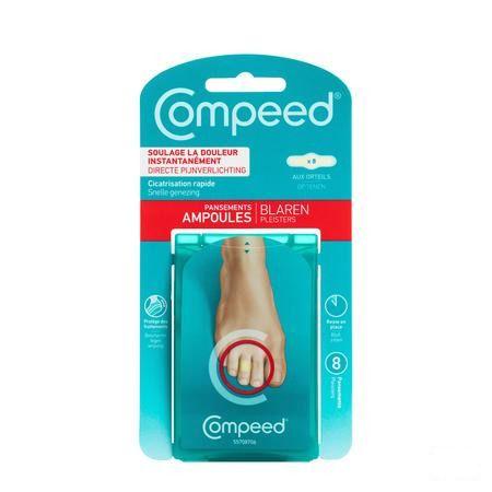 Compeed Blaren Op Tenen Verband Extra Klein 8