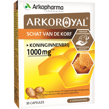 Arkoroyal Koninginnenbrij 1000Mg Caps 30