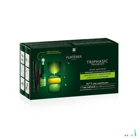 Furterer Triphasic Progres. Trait. Anti chute 8x5,5 ml