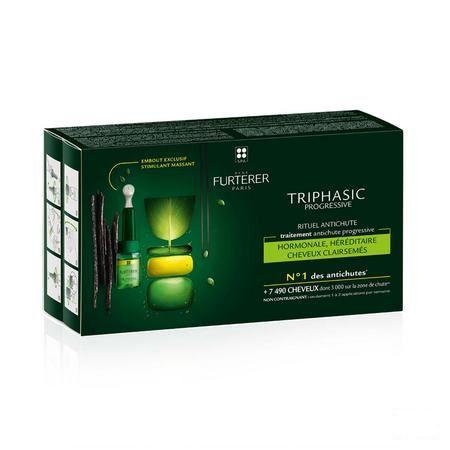 Furterer Triphasic Progres. Trait. Anti chute 8x5,5 ml