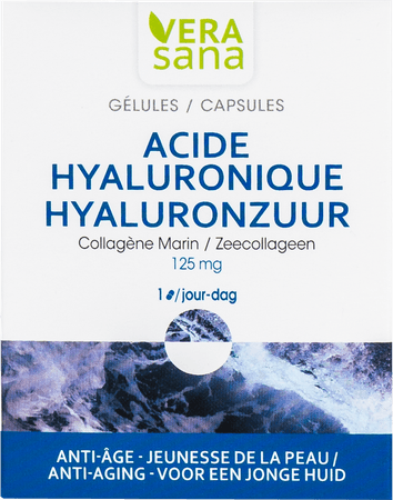 Hyaluronzuur + Zeecollageen Caps 30 Vera Sana