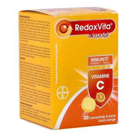 Redoxvita 500 mg Sinaas Zuigtabl 30