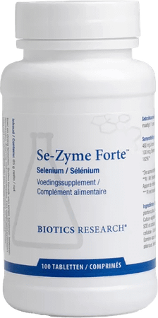 Biotics Se-Zyme Forte 100 tabletten  -  Energetica Natura